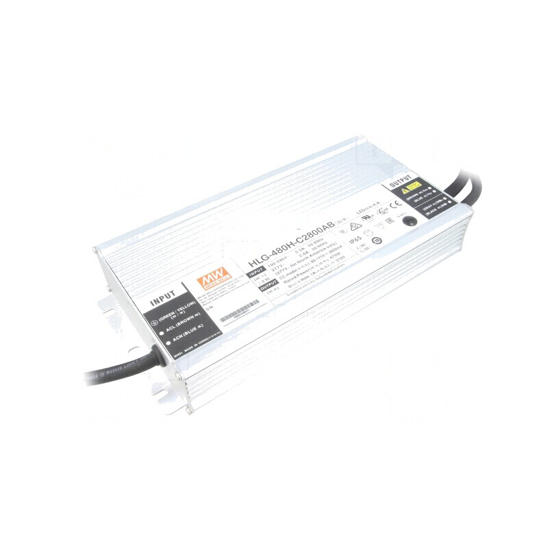Alimentator LED 479W IP65 HLG-480H-C2800AB | Electronic-mag.ro | Componente Electronice Alimentator LED 479W IP65 HLG-480H-C2800AB | Electronic-mag.ro | Componente Electronice
