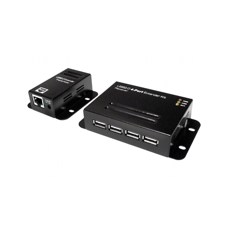 Extender USB 50m Negru Cat 5e/6 | Electronic-mag.ro | Componente Electronice Extender USB 50m Negru Cat 5e/6 | Electronic-mag.ro | Componente Electronice