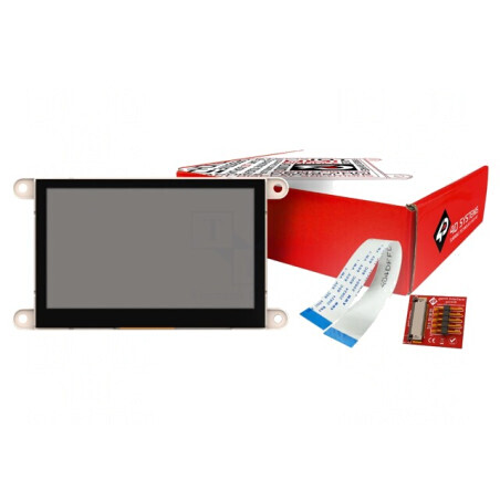 Afișaj TFT 4.3" 480x272 450cd/m2 FFC/FPC | Electronic-mag.ro | Componente Electronice