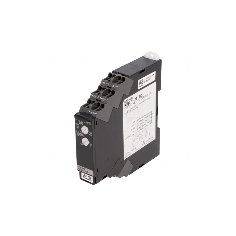 Releu Monitorizare Nivel 24VAC/DC 0,1-10s | Electronic-mag.ro | Componente Electronice