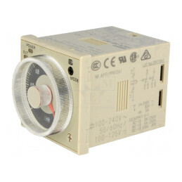Timer Digital Programabil 0,1s-600h DPDT 250VAC/5A 100-240VAC 100-125VDC | Electronic-mag.ro | Componente Electronice