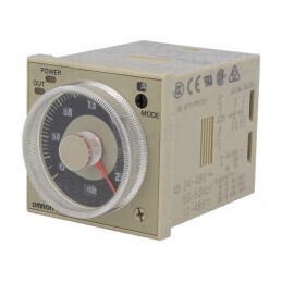 "Timer DPDT 0.1s-600h 24-48VAC 12-48VDC 250VAC/5A"