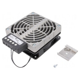 Suflantă de încălzire 200W IP20 pentru şină DIN | Electronic-mag.ro | Componente Electronice