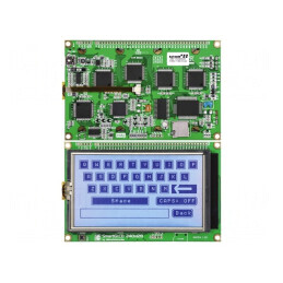Kit Dezvoltare Microchip PIC18F87K22 SMARTGLCD 240x128 | Electronic-mag.ro | Componente Electronice