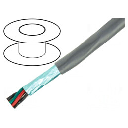Cablu Pro-Tekt 3x22AWG Ecranat PVC | Electronic-mag.ro | Componente Electronice