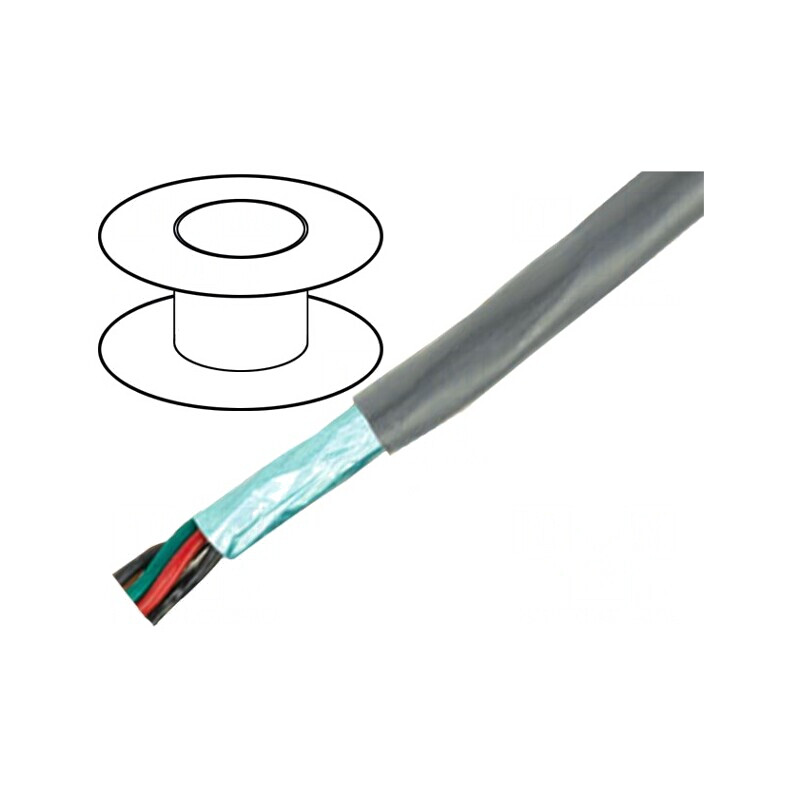Cablu Pro-Tekt 3x22AWG Ecranat PVC | Electronic-mag.ro | Componente Electronice