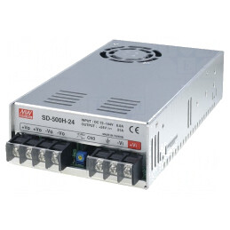 Convertor DC/DC 504W 72-144V la 24V 21A SD-500H-24 | Electronic-mag.ro | Componente Electronice