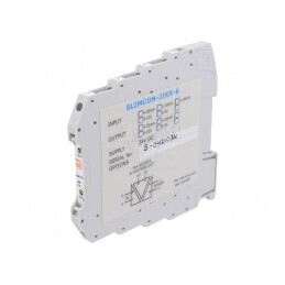 Adaptor de Semnale Analogice pentru Șină DIN 18-30VDC 0-55°C | Electronic-mag.ro | Componente Electronice