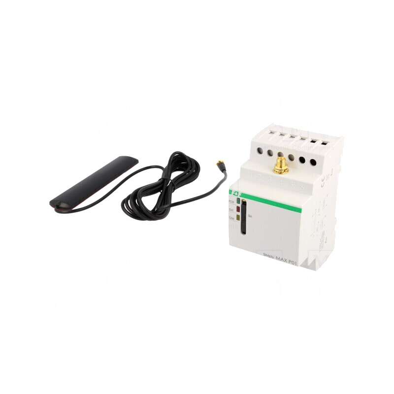 Telemetric PLC pentru șină DIN 230VAC 3W SIMPLYMAX-P01 | Electronic-mag.ro | Componente Electronice