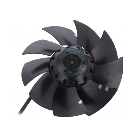 Ventilator AC Axial 400VAC 197x62mm 940m3/h IP44 | Electronic-mag.ro | Componente Electronice