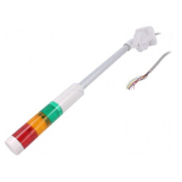 Coloană de semnalizare LED roșu/ambră/verde | Electronic-mag.ro | Componente Electronice