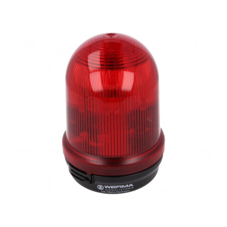 Semnalizator Luminos Roșu 24VDC IP65 | Electronic-mag.ro | Componente Electronice