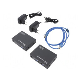 Întrerupător KVM 200m DS-51201 | Electronic-mag.ro | Componente Electronice