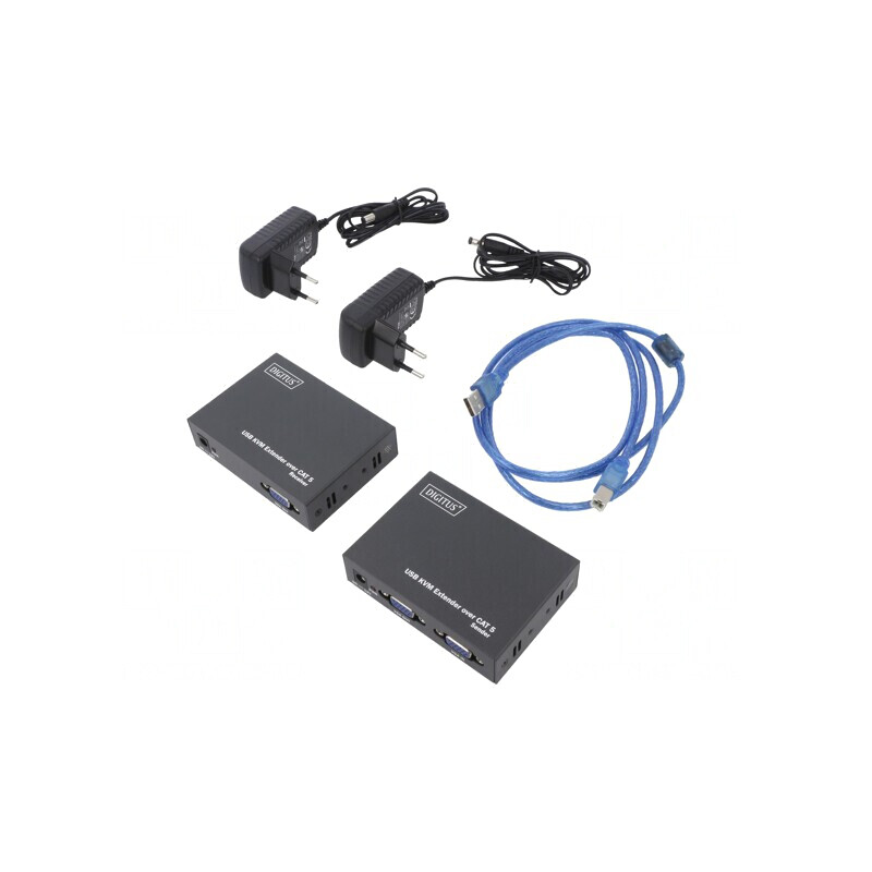 Întrerupător KVM 200m DS-51201 | Electronic-mag.ro | Componente Electronice