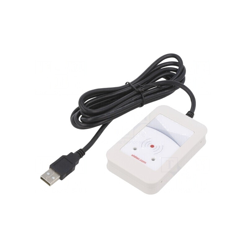Cititor RFID USB cu Antenă 100mm Alb | Electronic-mag.ro | Componente Electronice