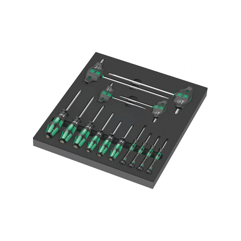 Set Șurubelnițe Torx WERA în Inserție din Spumă | Electronic-mag.ro | Componente Electronice