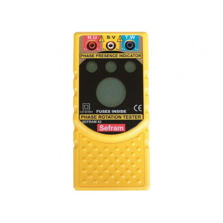 Tester Succesiune Faze LCD 40-700V Frecvență 15-400Hz SEFRAM82 | Electronic-mag.ro | Componente Electronice