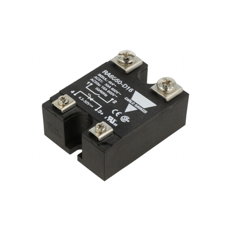 Releu Semiconductor 50A 24-690VAC 1-Fazat | Electronic-mag.ro | Componente Electronice Releu Semiconductor 50A 24-690VAC 1-Fazat | Electronic-mag.ro | Componente Electronice