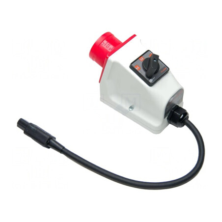 Adaptor Prize Trifazate 16A Mufă IEC IP40 Poli 5 | Electronic-mag.ro | Componente Electronice