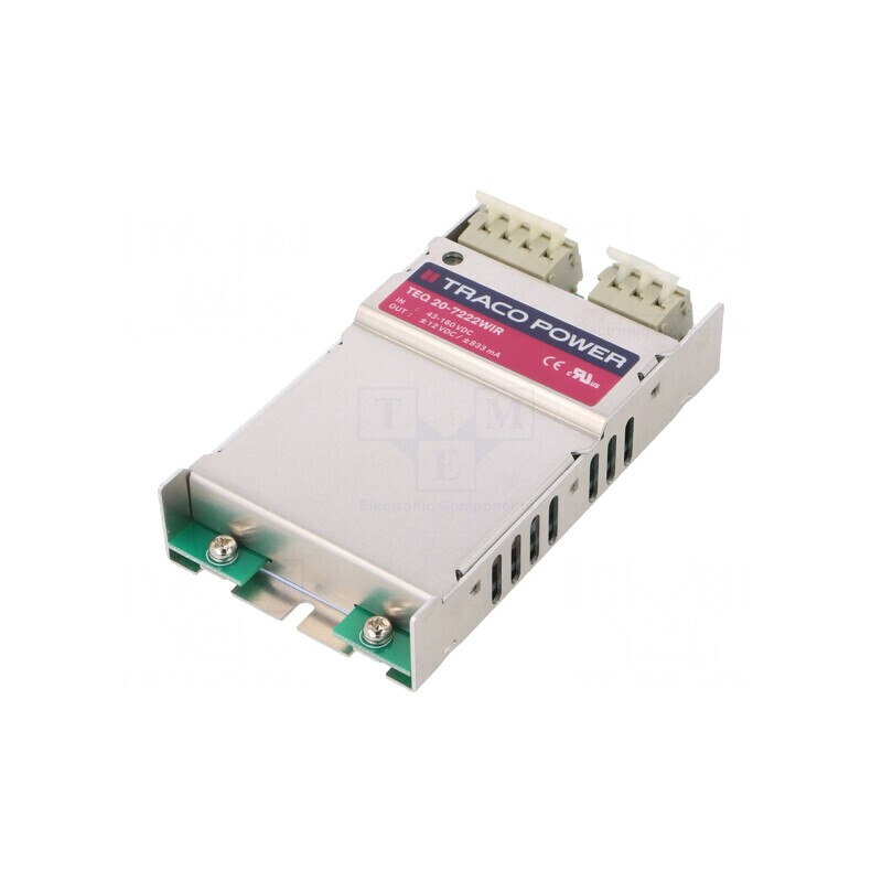 Convertor DC/DC 20W 43-160V la 12V/-12V | Electronic-mag.ro | Componente Electronice Convertor DC/DC 20W 43-160V la 12V/-12V | Electronic-mag.ro | Componente Electronice