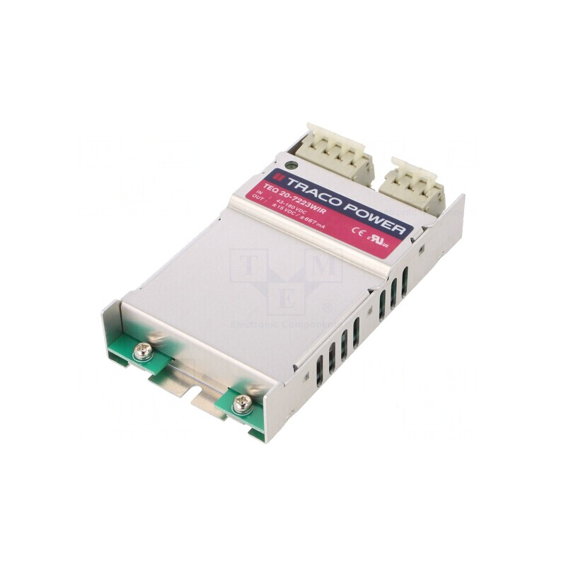 Convertor DC/DC 20W 43-160V la 15V/-15V | Electronic-mag.ro | Componente Electronice Convertor DC/DC 20W 43-160V la 15V/-15V | Electronic-mag.ro | Componente Electronice