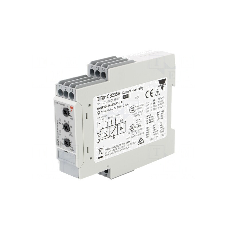 Releu Monitorizare Curent AC/DC SPDT | Electronic-mag.ro | Componente Electronice