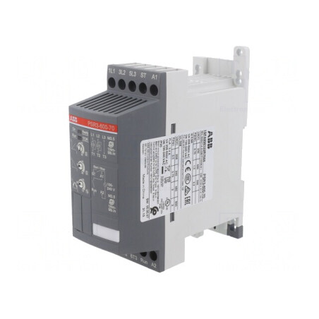Softstart 208-600VAC pentru șină DIN 1,5kW 3,9A | Electronic-mag.ro | Componente Electronice