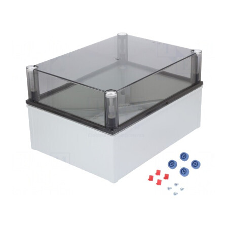 Carcasă Universală Gri 300x400x230mm IK08 | Electronic-mag.ro | Componente Electronice