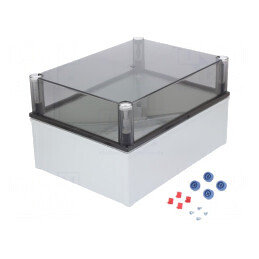 Carcasă Universală Gri 300x400x230mm IK08 | Electronic-mag.ro | Componente Electronice