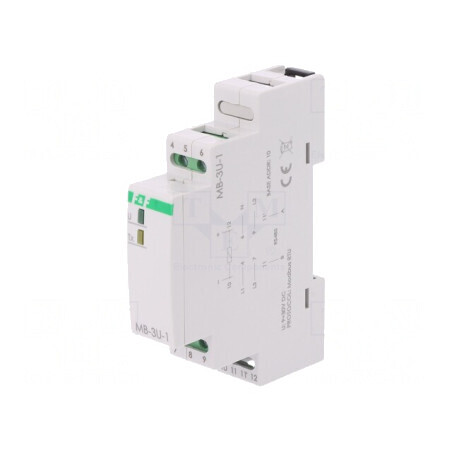 Adaptor Tensiune pentru Șină DIN 0-285VAC 0-400VDC 9-30VDC | Electronic-mag.ro | Componente Electronice