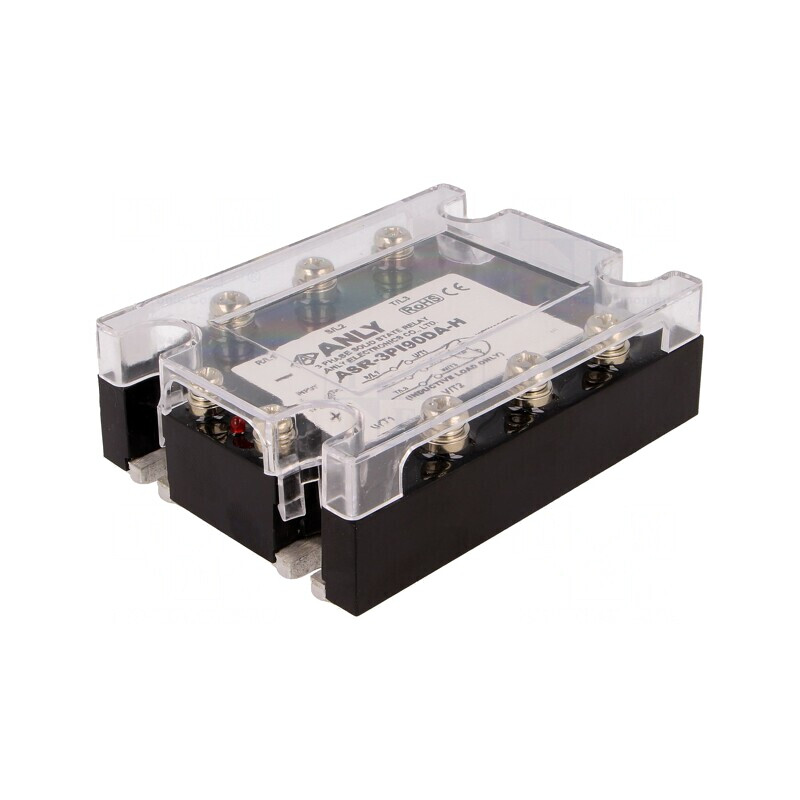 Releu semiconductor 3-fazat 90A 48-480VAC | Electronic-mag.ro | Componente Electronice