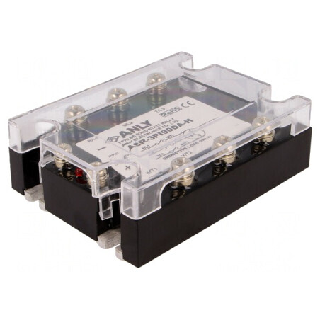 Releu semiconductor 3-fazat 90A 48-480VAC | Electronic-mag.ro | Componente Electronice