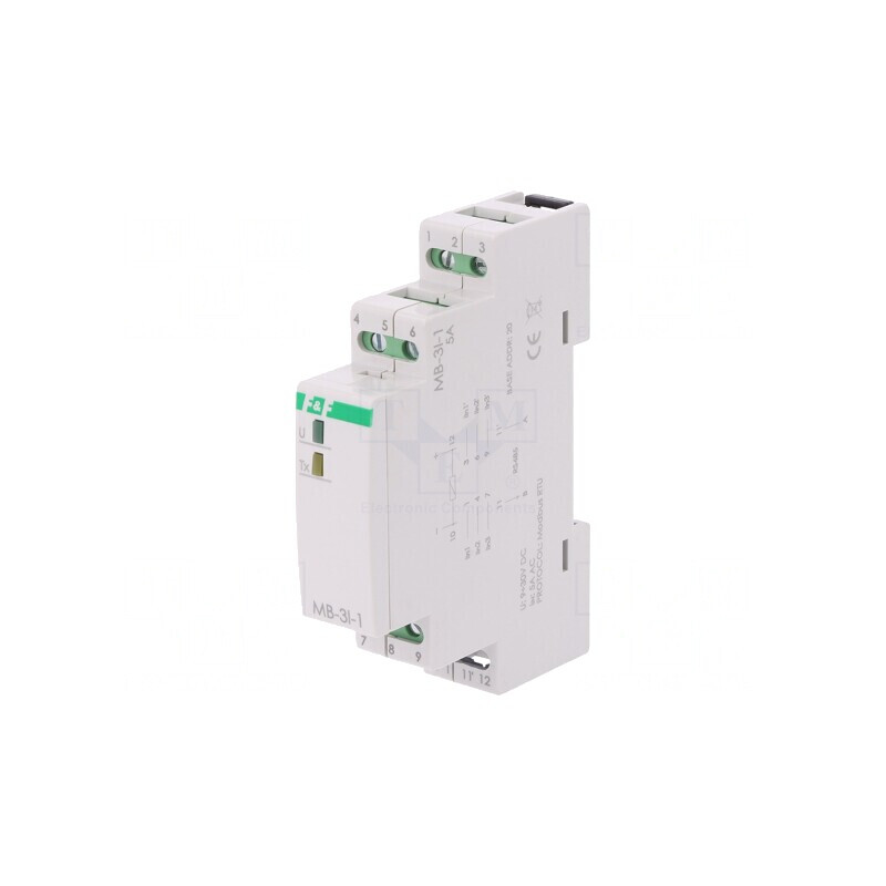 Adaptor Curent pentru Șină DIN 0-285VAC/0-400VDC 9-30VDC | Electronic-mag.ro | Componente Electronice