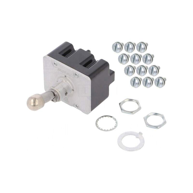 Comutator basculant 4PDT ON-ON 6A/230VAC 20A/28VDC | Electronic-mag.ro | Componente Electronice