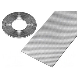 Cablu bandă 1mm Cu neecranat PVC gri 100FT | Electronic-mag.ro | Componente Electronice