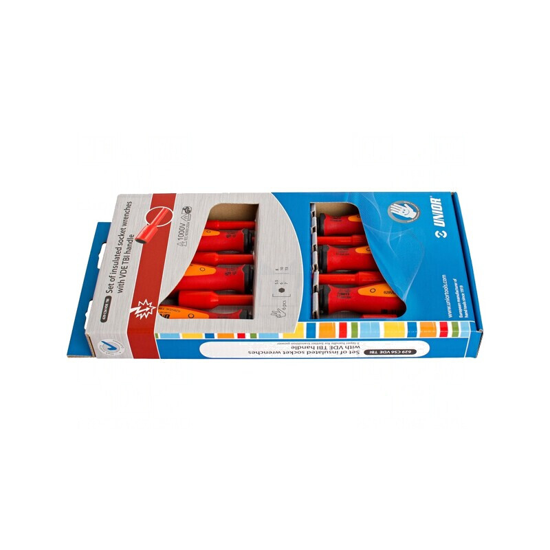 Kit șurubelnițe izolate cap hexagonal TBI | Electronic-mag.ro | Componente Electronice