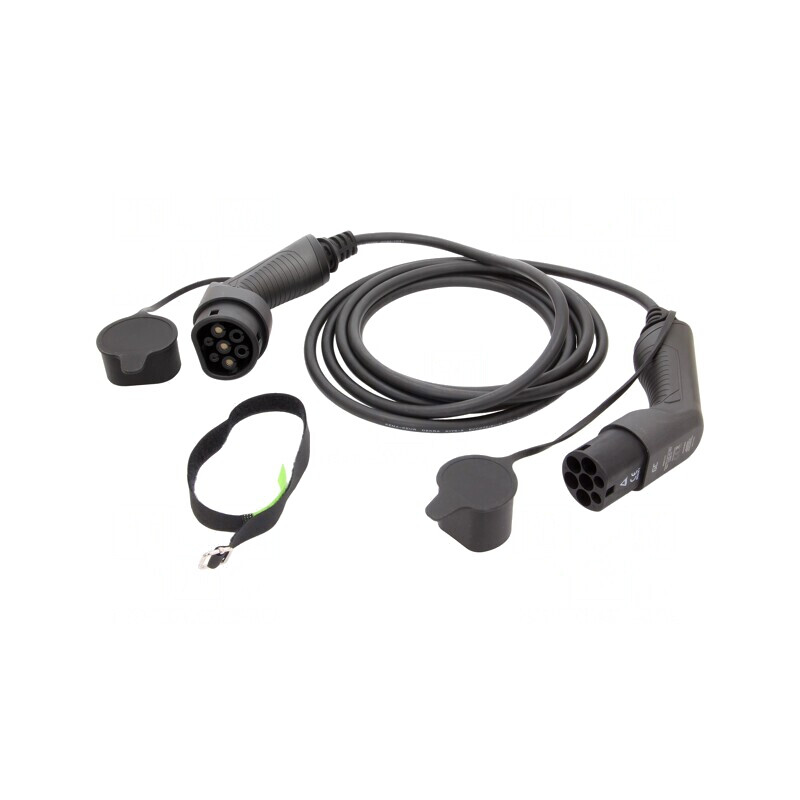 Cablu eMobility 230V 3,6kW Tip 2 5m IP55 | Electronic-mag.ro | Componente Electronice