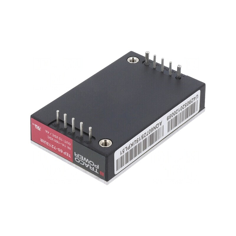 Convertor DC/DC 60W 14-160V la 15V 4A 180kHz | Electronic-mag.ro | Componente Electronice