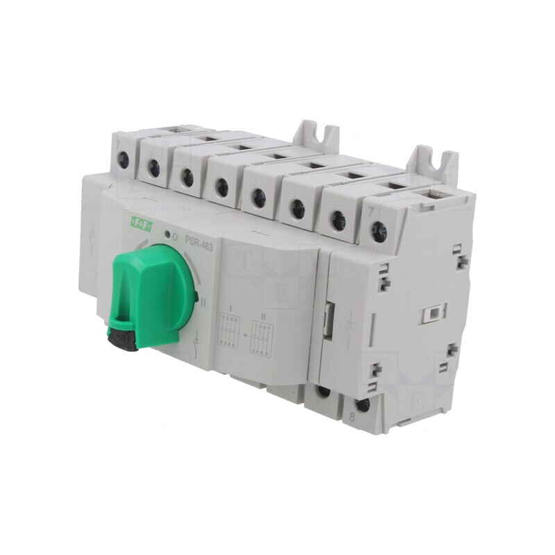 Comutator rețea-generator 4 Poli 415VAC 63A IP20 | Electronic-mag.ro | Componente Electronice