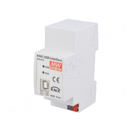 Interfață KNX-USB pentru Șină DIN 21-30VDC IP20 | Electronic-mag.ro | Componente Electronice