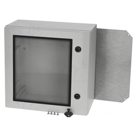 Carcasă montare pe perete gri 300x300x210mm | Electronic-mag.ro | Componente Electronice