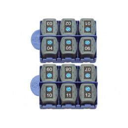 Set de unități RJ45 12 bucăți | Electronic-mag.ro | Componente Electronice