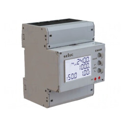 Contor Digital LCD pentru Șină DIN 85-265VAC 100A | Electronic-mag.ro | Componente Electronice