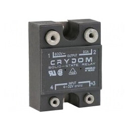 Releu Semiconductor 1-Fazat 90A 48-660VAC 4-32VDC | Electronic-mag.ro | Componente Electronice