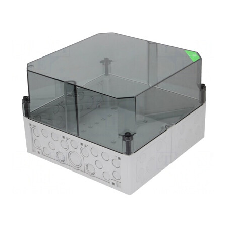 Cutie de conexiuni IP65 gri 300x300x209mm | Electronic-mag.ro | Componente Electronice
