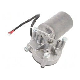 Motor DC 12V 240rpm cu Transmisie Melc 1,5Nm IP53 | Electronic-mag.ro | Componente Electronice