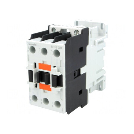 Contactor 3P 24VDC 38A pentru Şină DIN | Electronic-mag.ro | Componente Electronice
