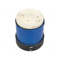 Semnalizator LED Albastru 24V IP65 Ø70mm | Electronic-mag.ro | Componente Electronice