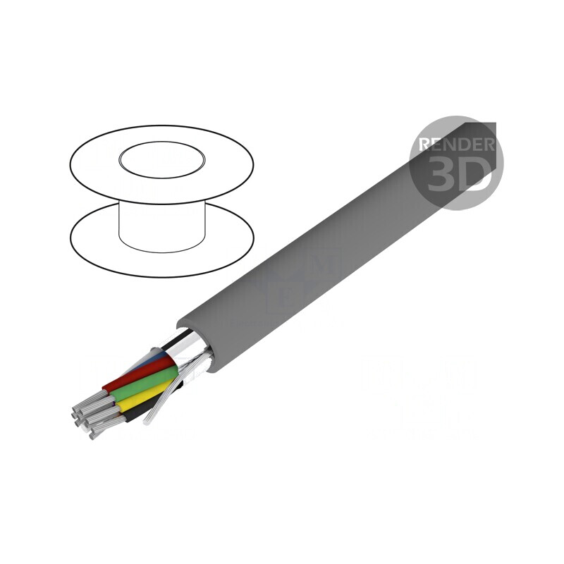 Cablu Ecranat Alpha Essential 9x22AWG PVC | Electronic-mag.ro | Componente Electronice Cablu Ecranat Alpha Essential 9x22AWG PVC | Electronic-mag.ro | Componente Electronice