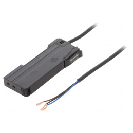 Amplificator fibră optică PNP IP40 cu cablu 2m | Electronic-mag.ro | Componente Electronice
